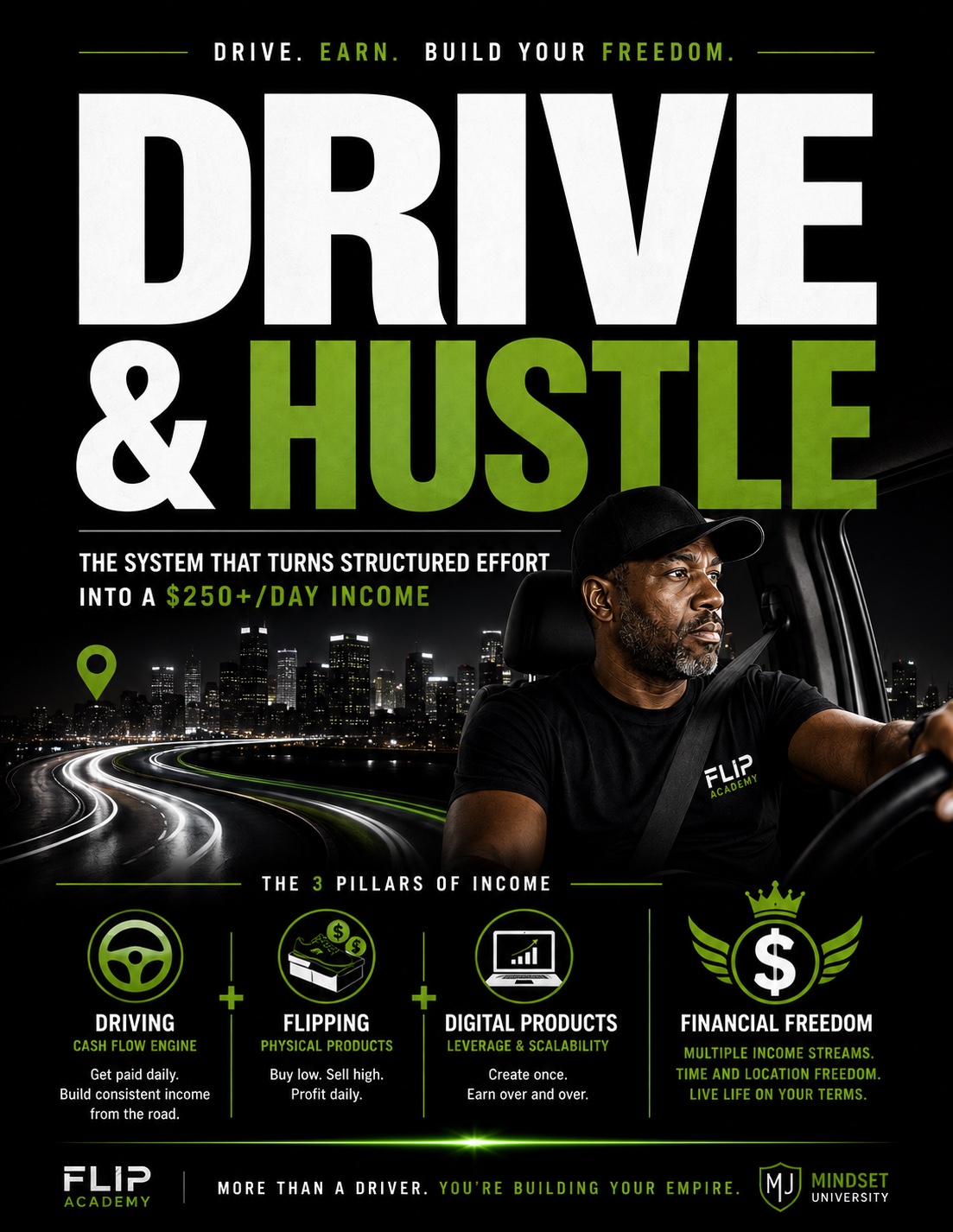Drive & Hustle ebook cover