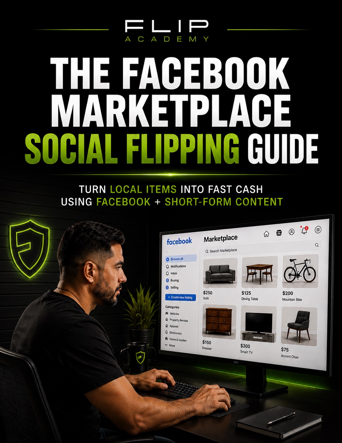 The Facebook Marketplace Social Flipping Guide ebook cover